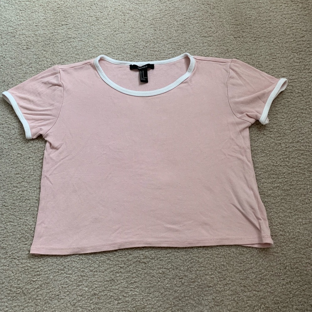 Medium light pink forever21 top